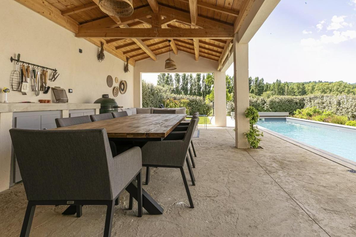 Onze Villa In Provence, Mont Ventoux, New Luxury Villa, Private Pool, Stunning Views, Outdoor Kitchen, Big Green Egg Malaucène エクステリア 写真